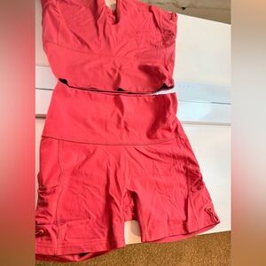 Gymshark Vibrant Red Women's Athletic Shorts